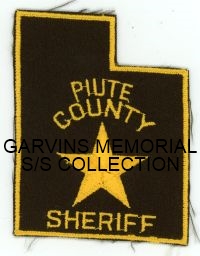 UTAH,A,PIUTE COUNTY SHERIFF 3
